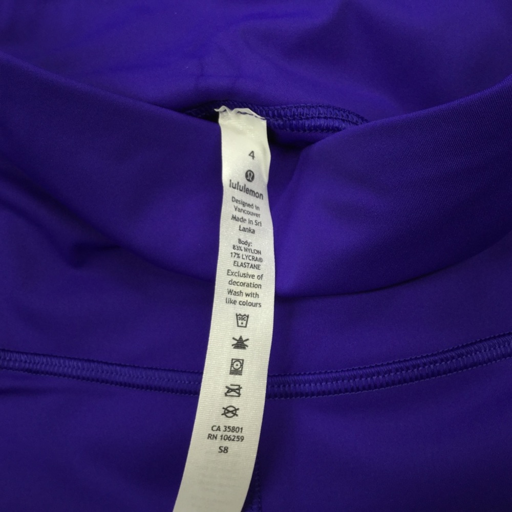 Lululemon Fast & Free *Seawheeze 2020 leggings, 4, NWT. - Picture 6 of 6